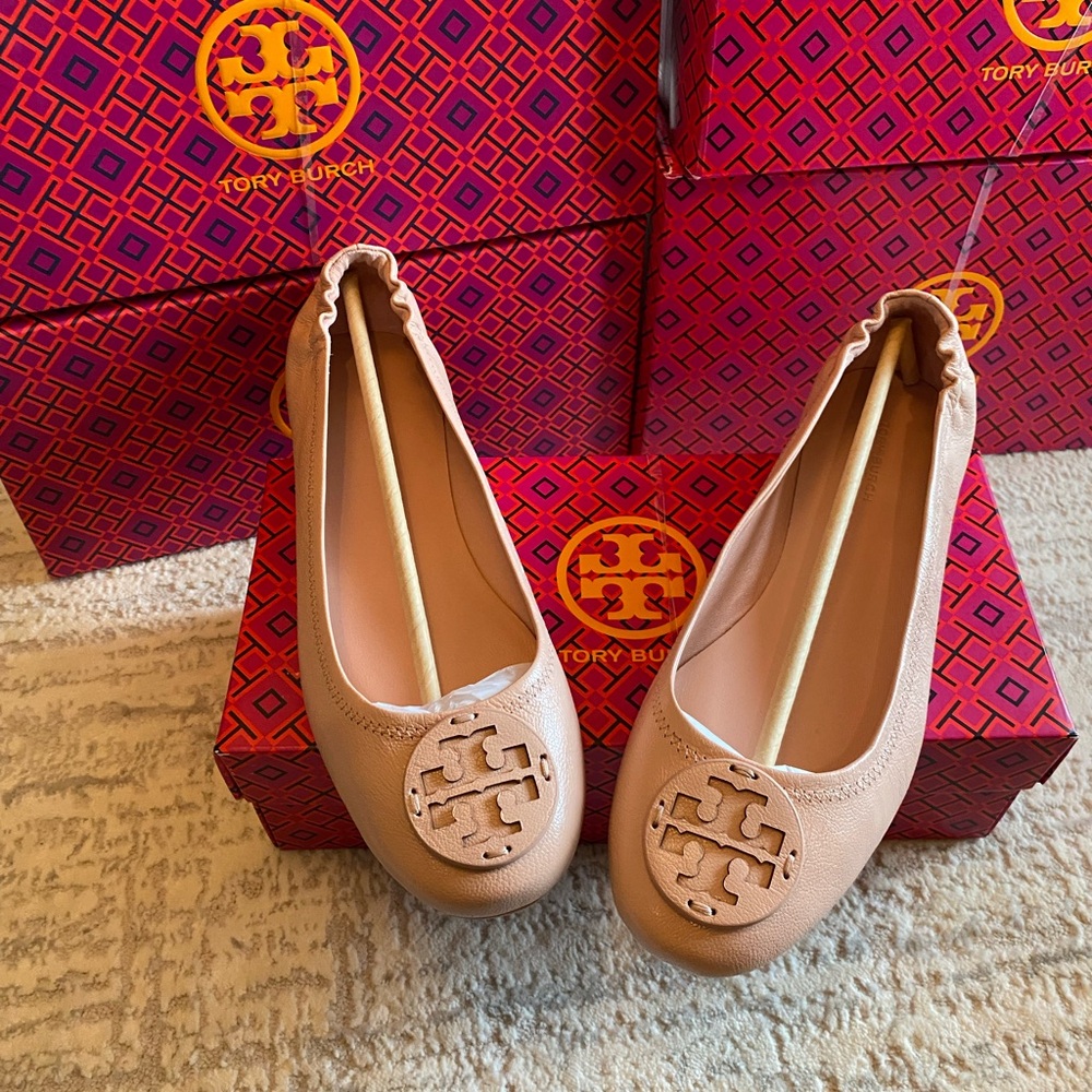 Tory Burch Minnie Travel Ballet Flats